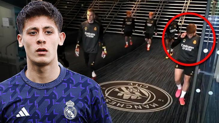 Manchester City-Real Madrid maçı öncesi Arda Güler’in videosu viral oldu!