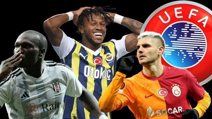 Fenerbahçe, Galatasaray ve Beşiktaş UEFA’dan ne kadar kazandı? İşte sıralama