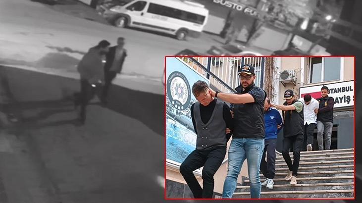 Park halindeki otomobilleri çalan hırsızlar yakalandı