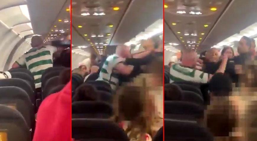 Uçakta acil durum! Sarhoş yolcu ortalığı birbirine kattı