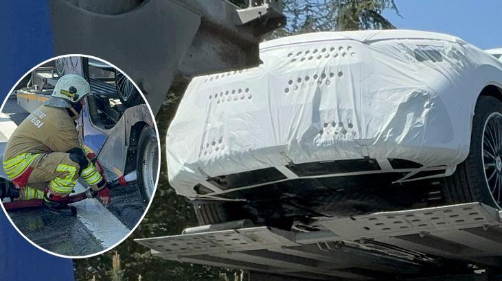 50 milyonluk TIR son anda kurtarıldı! Anadolu otoyulunda zamanla yarış