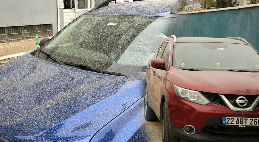 Oto yıkamacılara akın ettiler! Tekirdağ ve Edirne’de araçlar çamurla kaplandı