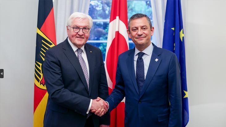 CHP Lideri Özel Almanya Cumhurbaşkanı Steinmeier ile bir araya geldi