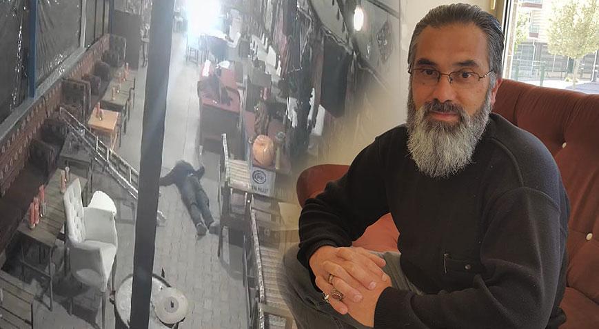 Elektrik akımına kapıldı 4 metre yükseklikten düştü