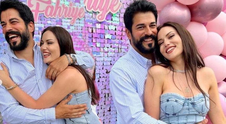 Fahriye Evcen ile Burak Özçivit’ten aşk pozu