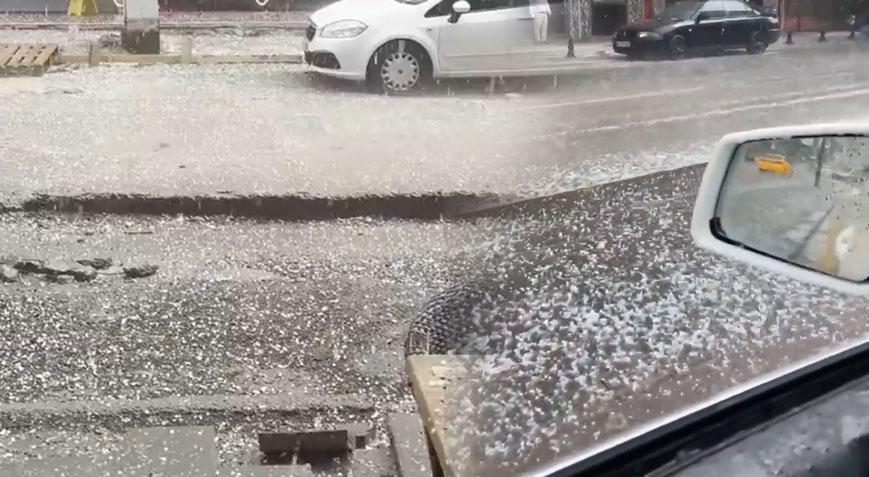 Meteoroloji’den peş peşe uyarılar geliyor! Başkent’i dolu vurdu