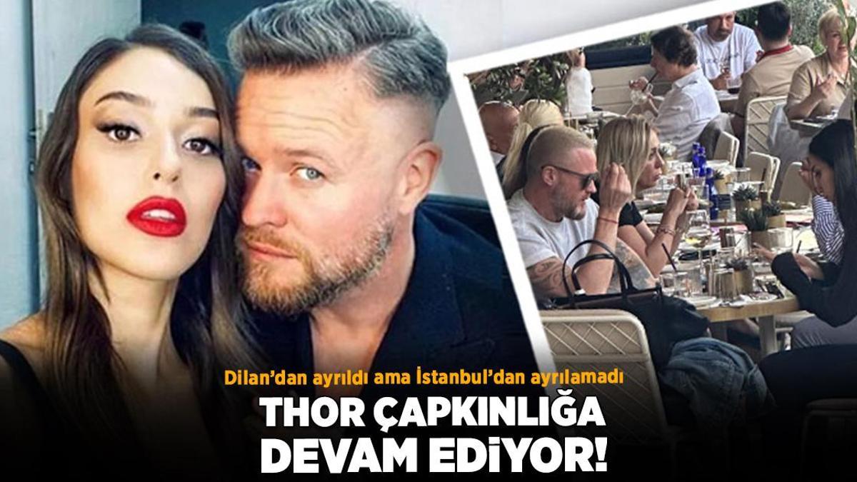 Dilan Çiçek Deniz’in eski nişanlısı Thor Saevarsson çapkınlığa devam ediyor!