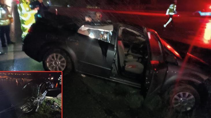 Ankara’da kaygan zemin kazaya sebep oldu: 1 ölü, 5 yaralı