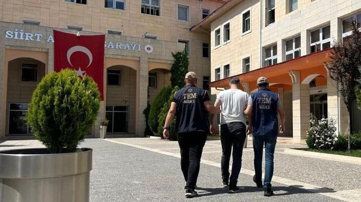 FETÖ’den aranan hükümlü Siirt’te gözaltına alındı
