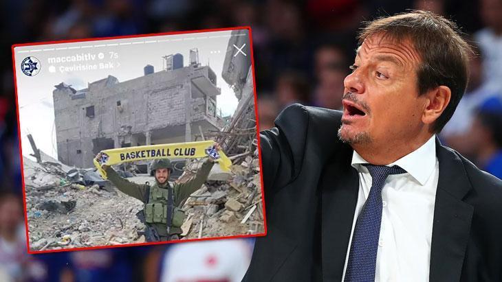 EuroLeague’den skandal karar! Ergin Ataman’a ceza var, İsrail paylaşımına ceza yok