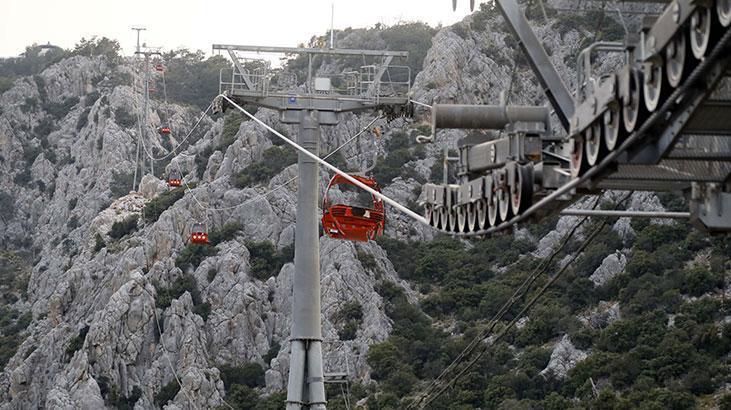 Teleferik faciasının ardından 36 kabin yere indirildi