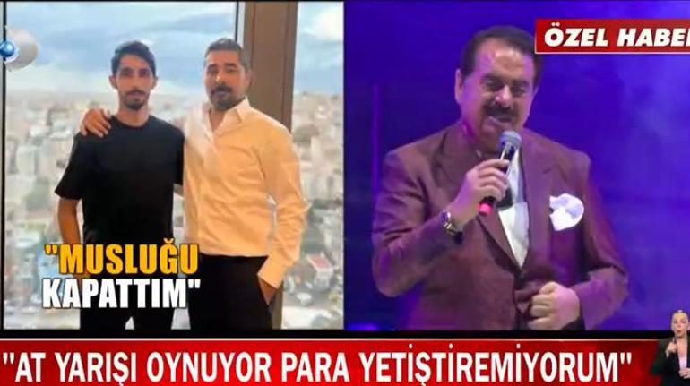 İbrahim Tatlıses oğlu Ahmet Tatlı için ateş püskürdü! At yarışı oynuyor, para yetiştiremiyorum