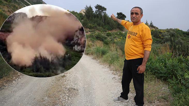 Hatay’da korkutan patlamalar: Deprem olduğunu zannettik