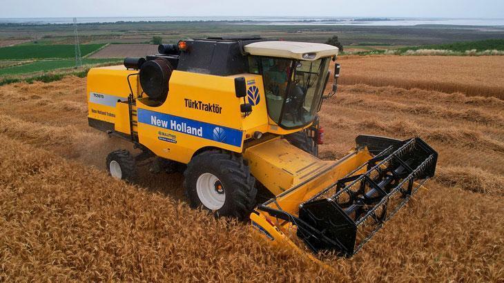 Buğday hasadı başladı