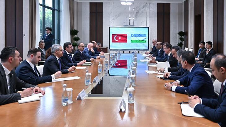 Cumhurbaşkanı Yardımcısı Yılmaz’dan Özbekistan’a ziyaret
