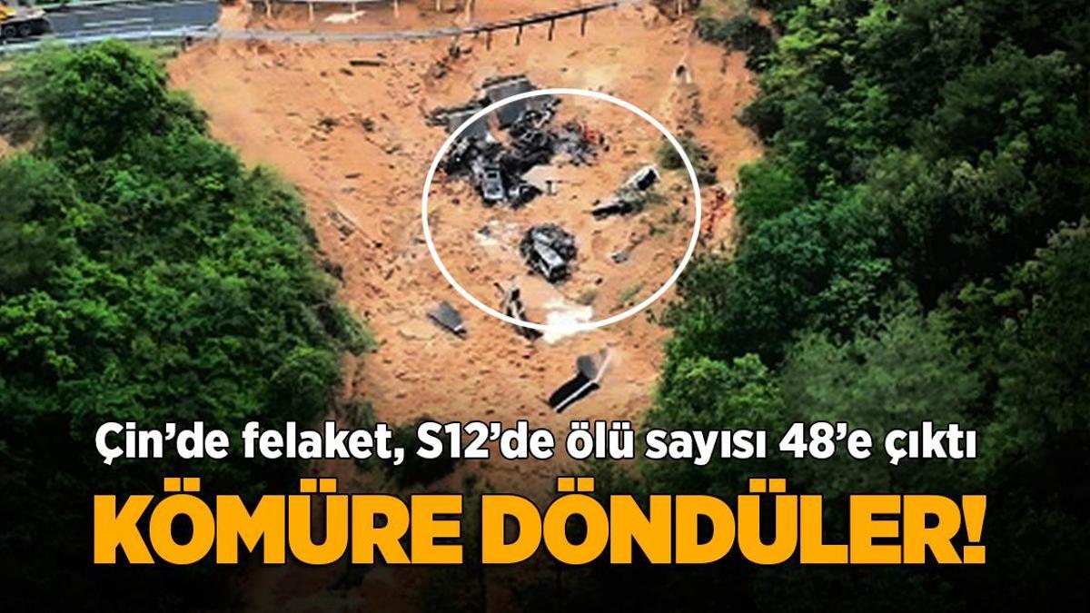 Çin’de felaket! Araçlar kömüre döndü, ölü sayısı 48’e çıktı