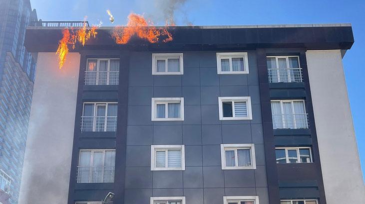 Şişli’de hareketli anlar! Kendilerini eve kapatan aile binayı yakmaya çalıştı