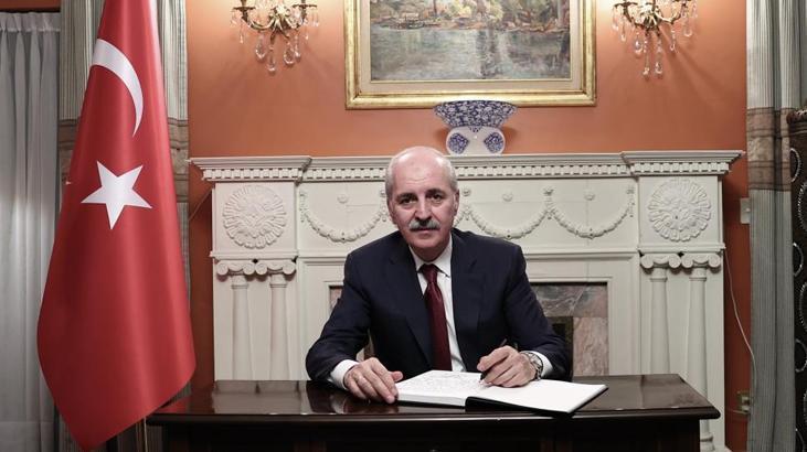 TBMM Başkanı Kurtulmuş, Meksika Büyükelçiliğini ziyaret etti