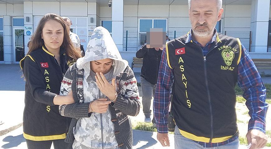 30 yıl hapis cezası olan kadın, pencereden atlayıp kaçmaya çalıştı