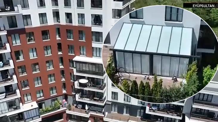 Lüks sitede kış bahçesi krizi! Dairelerinin metrekarelerini büyüttüler