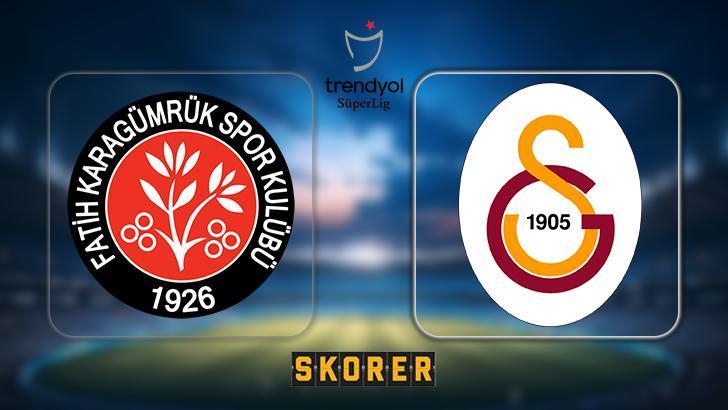 Karagümrük – G.Saray maçı ne zaman, hangi kanalda? Galatasaray’ın 11’i belli oldu
