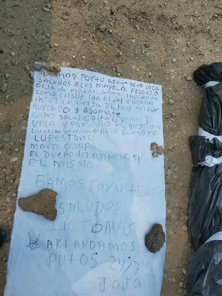 'CJNG' vahşeti! Tüyler ürperten infaz: Videoya çekip, tehdit notuyla gözdağı verdiler