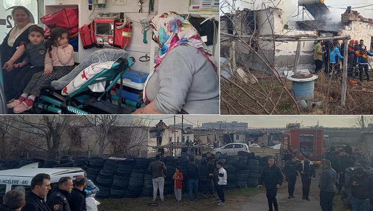 Aksaray’da yangın