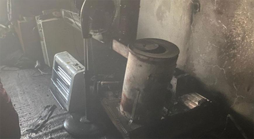 Neşet Ertaş’ın kız kardeşinin evinde yangın çıktı