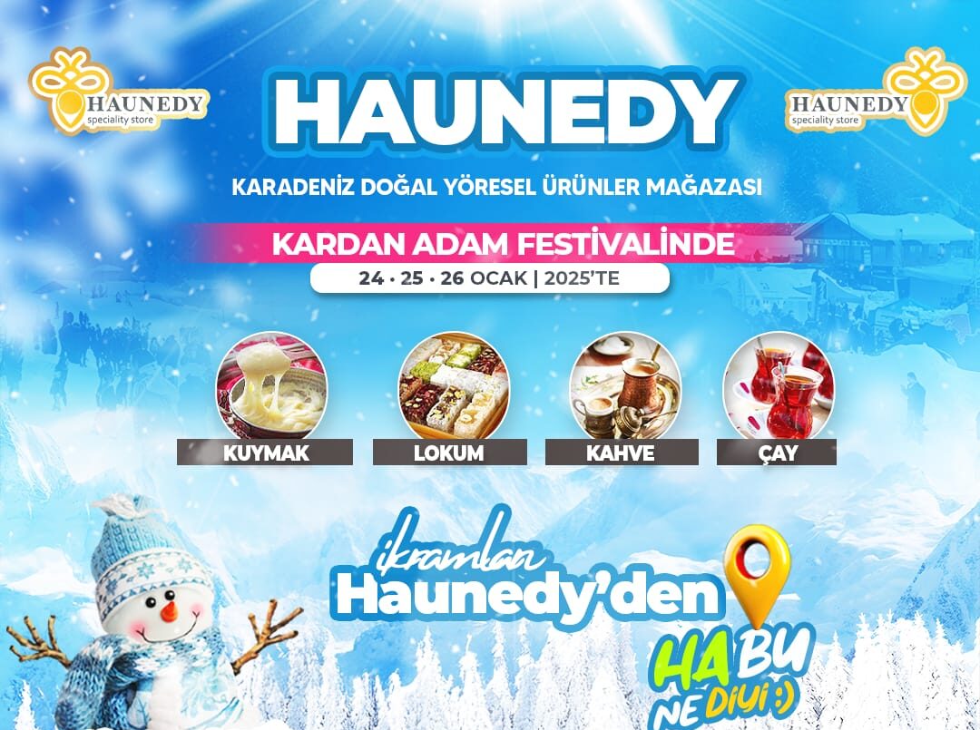 AYDER KARDAN ADAM FESTİVALİNDE İKRAMLAR HAUNEDY’DEN