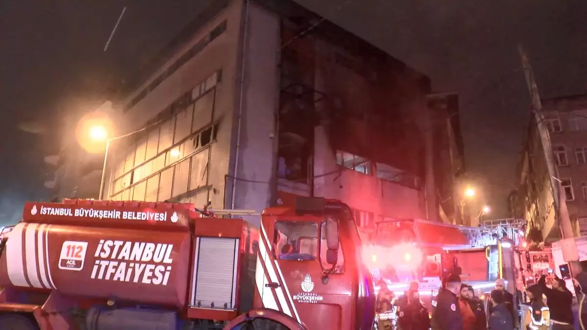 Tekstil Atölyesinde Yangın