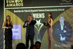 Best of Europe Awards’ta Bir İlk: Türk İş İnsanı İlkay Felek, Amerikan Şirketi Viens ile Tarihe Geçti
