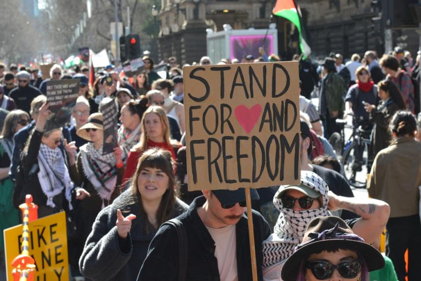 Avustralya’da Gazze eylemi: İsrail’in kıtlığa sebep olan ablukası protesto edildi