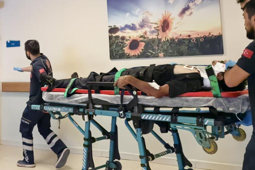 Bursa’da şarampole yuvarlanan traktörün sürücüsü ağır yaralandı