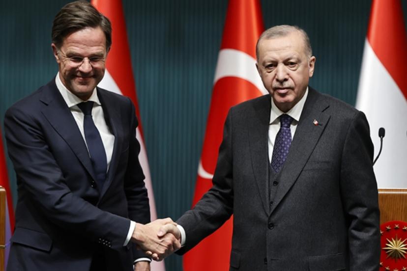 Erdoğan NATO Genel Sekreteri Rutte ile görüştü