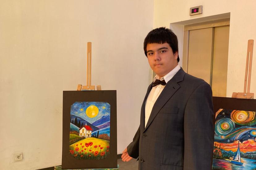 Hayvan Sevgisini Sanata Dönüştüren Genç Ressam: Ali Doğan