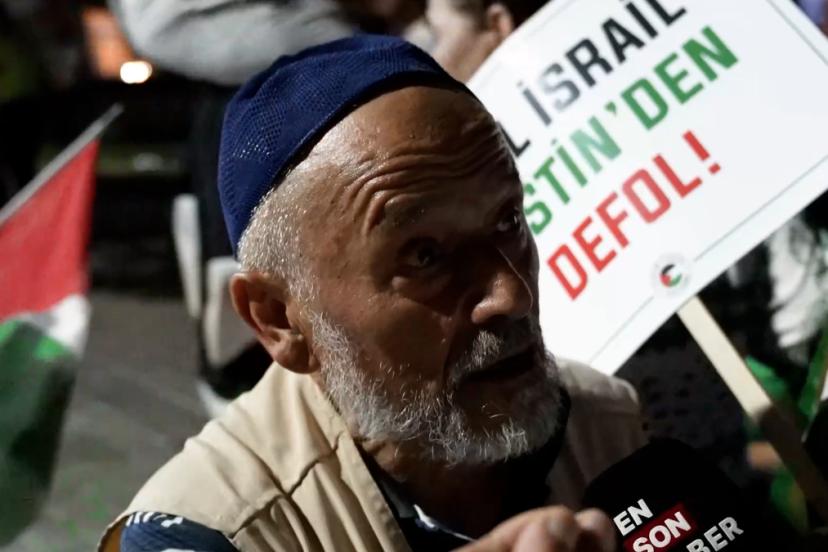 İstanbul’daki Gazze’ye destek yürüyüşünden tepkiler: Duyarsız kalan insan olamaz