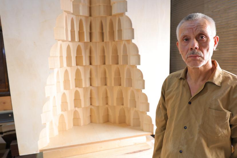 Kahramanmaraşlı mukarnas ustası, mesleğini gençlere öğretmek istiyor