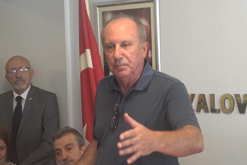 Muharrem İnce Yalova’da: Başka eve gitmedim, kendime ev açtım