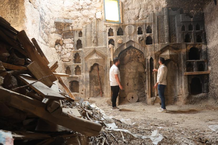 Nevşehir’de boşaltılan kömürlükte 600 yıllık tarih çıktı