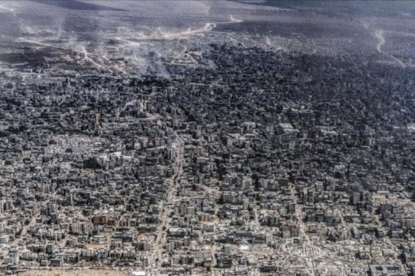 Washington Post, Gazze’deki yıkımı gösterdi