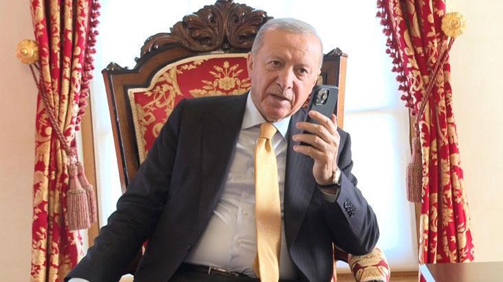 Cumhurbaşkanı Erdoğan, Şehit Yılmaz’ın Eşiyle Görüştü