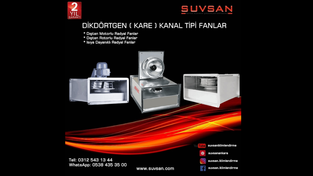 SUVSAN İKLİMLENDİRME: GELECEĞİ ŞEKİLLENDİREN MÜHENDİSLİK VİZYONU