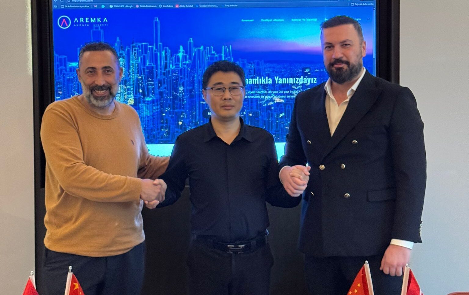 AREMKA A.Ş. Çin’le Stratejik Adım Attı