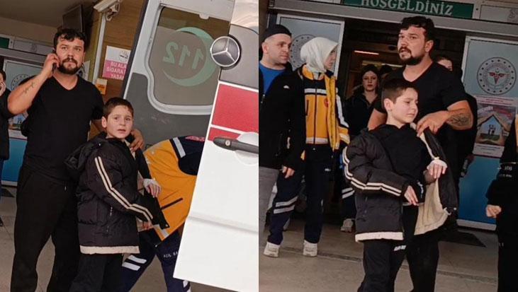 İnegöl’de Küçük Çocuk Nacakla Oynarken Yaralandı