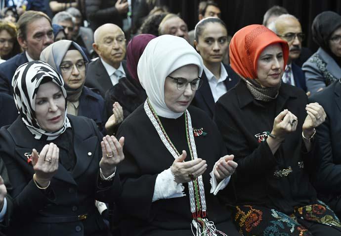 Emine Erdoğan Gazze İçin Sanatla Hafıza Oluşturuyoruz