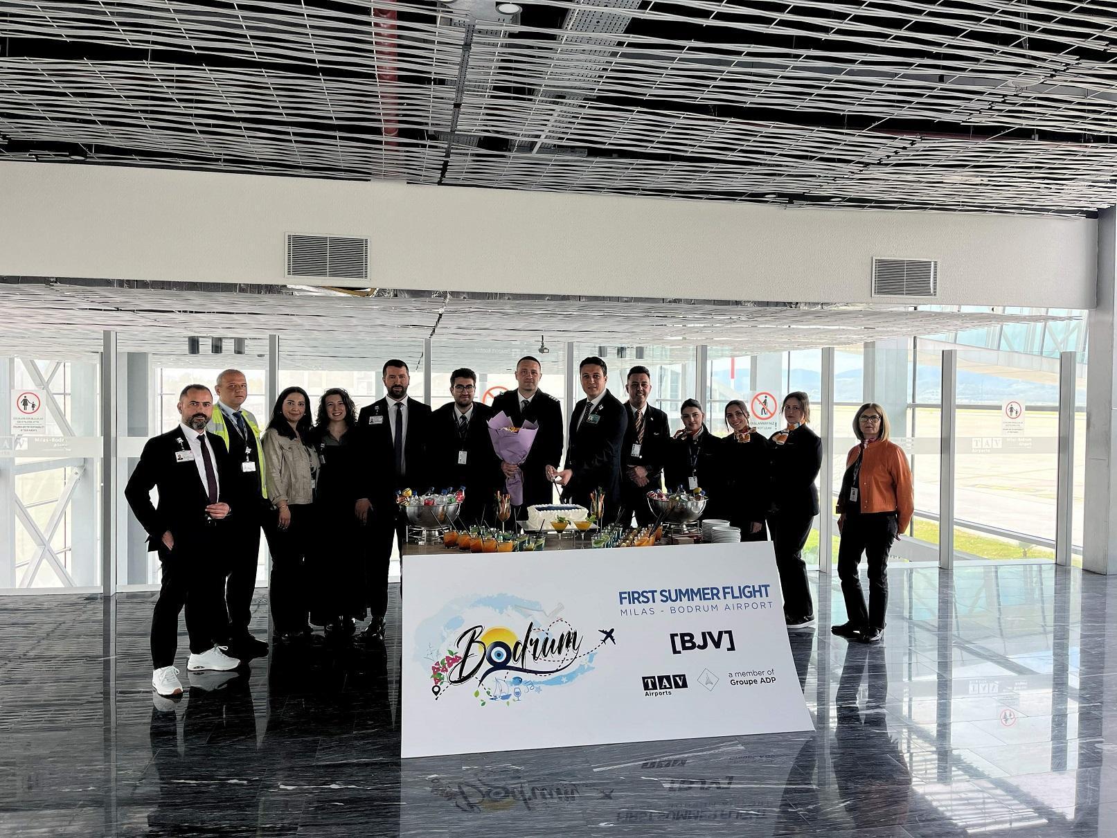 Milas-Bodrum Havalimanı’nda Yaz Sezonu Dış Hat Uçuşları Başladı