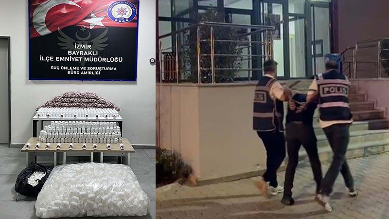 Bayraklı’da Uyuşturucu Operasyonu: 80 Binin Üzerinde Sentetik Hap Ele Geçirildi