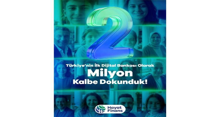 Hayat Finans 3 Yılda 2 Milyon Kullanıcıya Ulaştı