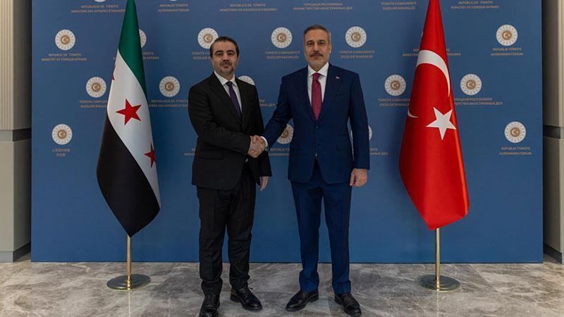 Bakan Fidan Ankara’da Suriye Dışişleri Bakanı ile Görüştü