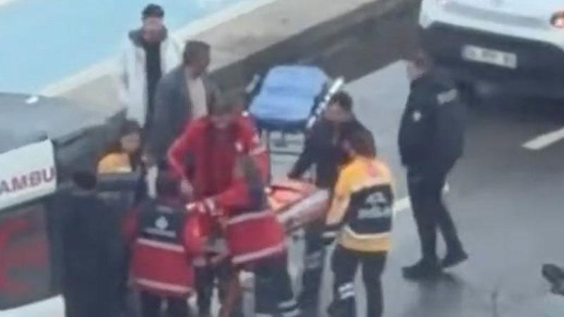 Pendik’te Yağışlı Havada Zincirleme Kaza: 2 Yaralı